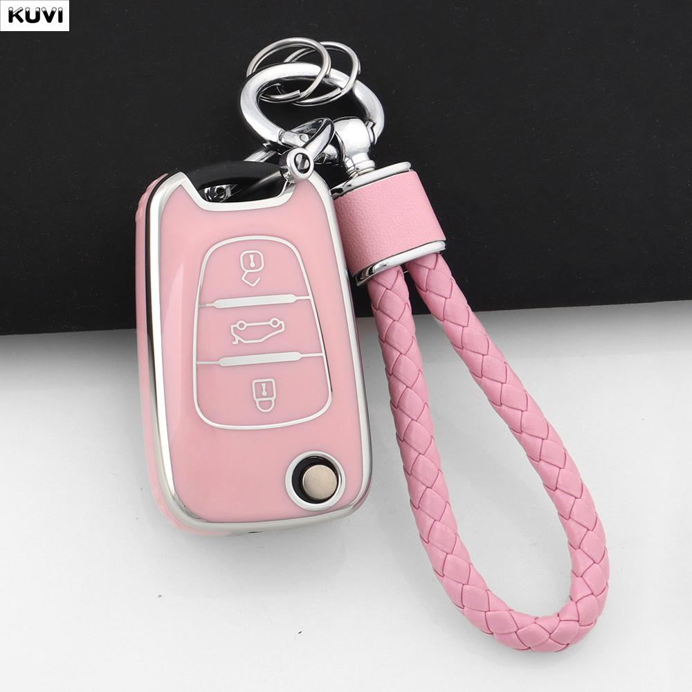 Fit For Hyundai I20 I30 Ix20 Ix25 Ix35 Elantra Accent Tpu Auto Key Fob Cover Case Fit For Kia Sportage Rio 3 Soul Optima Ceed Pro K5 K2 Pride