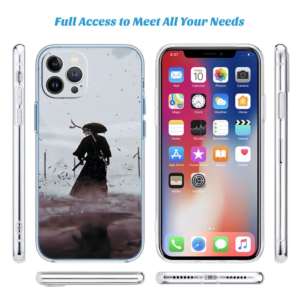 CJ71 Japan Samurai Mask Case for Motorola Moto G40 G04 G05 One Ace Action Fusion + Plus Hyper Macro Vision Zoom