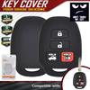 For Toyota Corolla RAV4 Prius Camry 4Runner Tacoma 4Pcs Smart Key Fob Cover Protective Case Shell Remote Control Button Styling