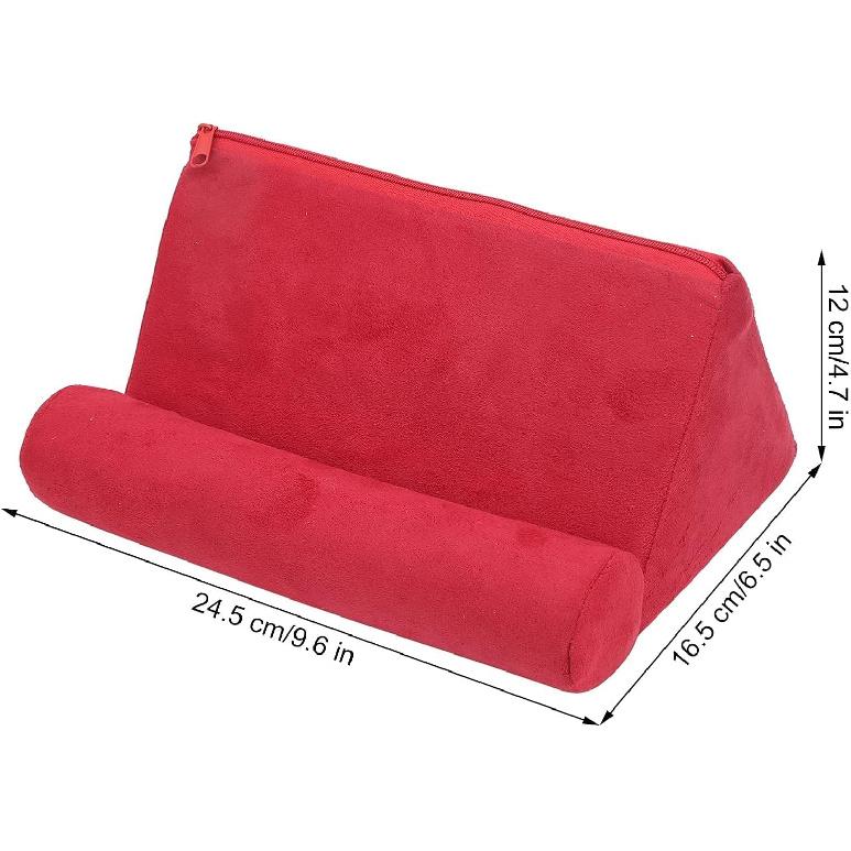 Pillow Tablet Stand Holder Mobile Phone Support Ipad Pillow Stand Lap Samhousing Bed Rest Cushion Tablet Reading Holder for Book Kindle Tab iPad