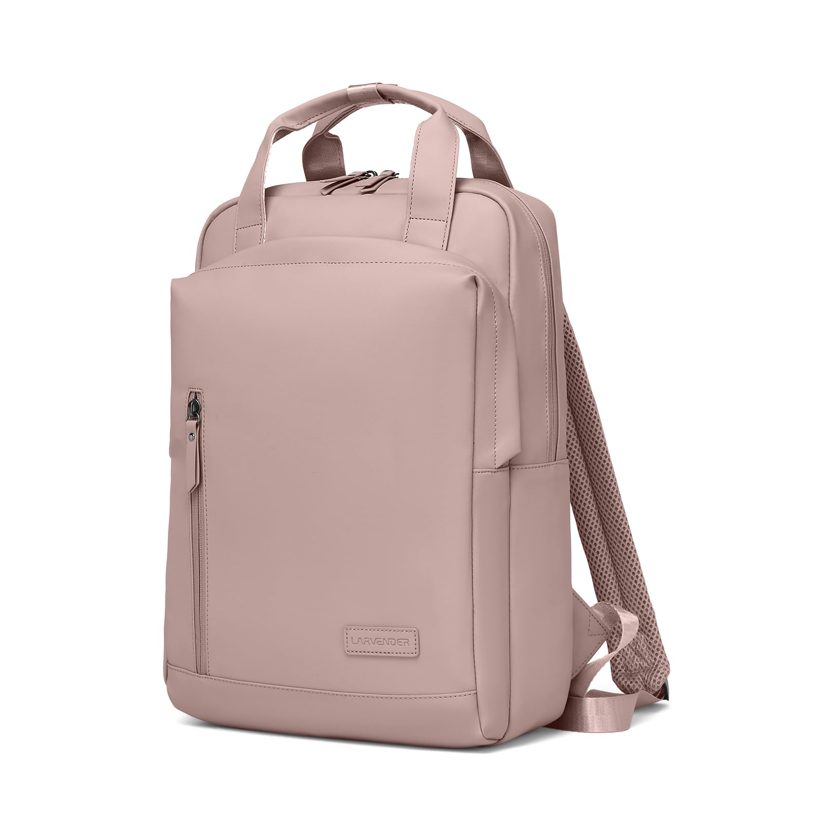 

LARVENDER Women s Lightweight Large Capacity Waterproof Backpack with A4 Storage, Fits 15-inch PC, Perfect for Commuting, Business Trips, School,