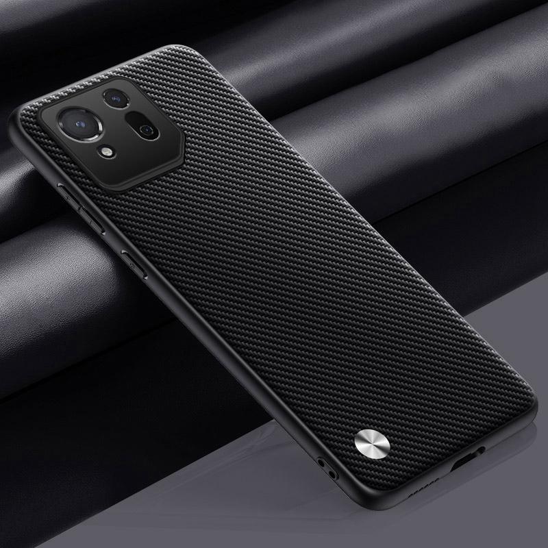 

Luxury PU Leather Case For Asus ROG Phone 8 Pro 8Pro Back Cover Silicone Full Protection Phone Case For Asus ROG Phone8 Pro 5G ROG Phone 8 Pro матовый черный
