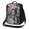 Liv Morgan Insulated Lunch Bag for Women Bento Storage Food Boxes Leakproof Container Cooler Thermal Lunch Box Tote