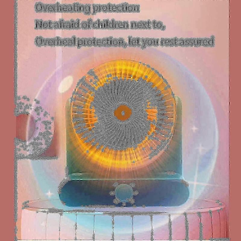 Portable Battery-powered Heater For Camping Office Use With 3 Heat Settings, Fan Mode And Advanced Safety Featuresp