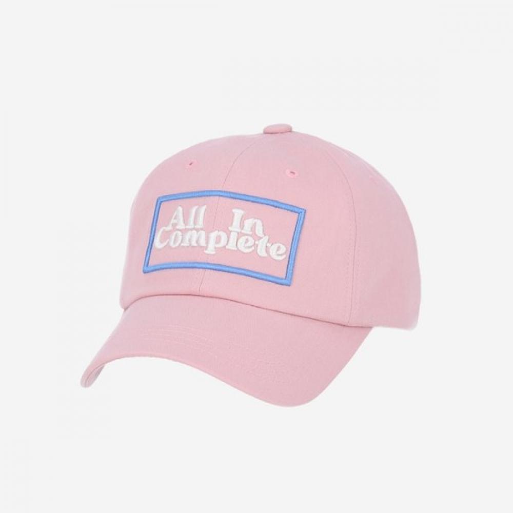 

Allincomplete Moon Logo Cap Mute Pink Single option