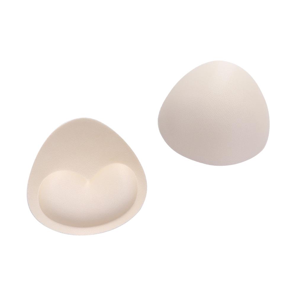 Heart Sponge Pad Inserts Cups Triangle Women Chest Cups Breast Bra Thicker Chest Pads Inserts Chest