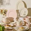 Ru Han Embossed Strawberry Ceramic Dinnerware