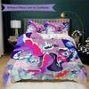 Dungeon & Fighter Pattern Bedding,Quilt Set Quilt Cover Pillowcase Home Birthday Gift (1*duvet cover+2*pillowcase,without core)XSJT0917272