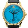 Used GUCCI Watches Bee 126.4 Stainless Steel/leather gold black