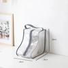 1pc Grey Boot Storage Bag Dust Cover for Shoes Transparent Moisture-proof and Mold Proof Protective Cove