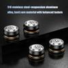 Lautsprecher Entkopplungsständer Füße Edelstahl Stoßdämpfer Füße Pads 63x26mm Universal für HiFi Plattenspieler Subwoofer Verstärker