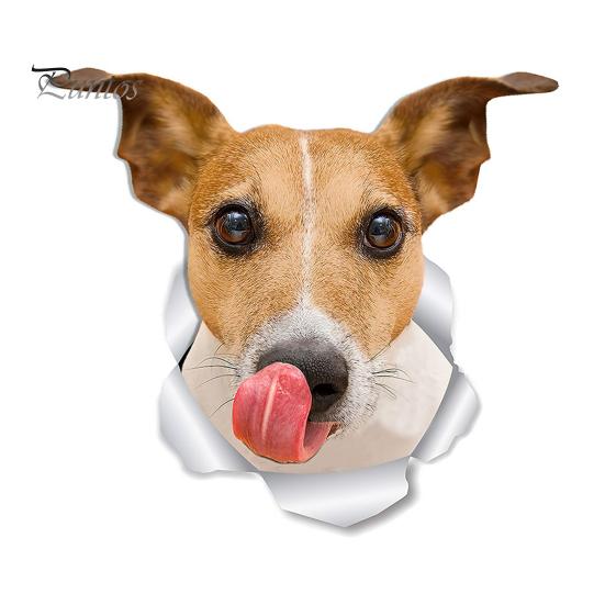 

Наклейка на унитаз с рисунком мультяшной собаки, самоклеящаяся, устойчивая к разрывам ПВХ, декоративная наклейка на унитаз, многофункциональная наклейка с изображением щенка Little Dog