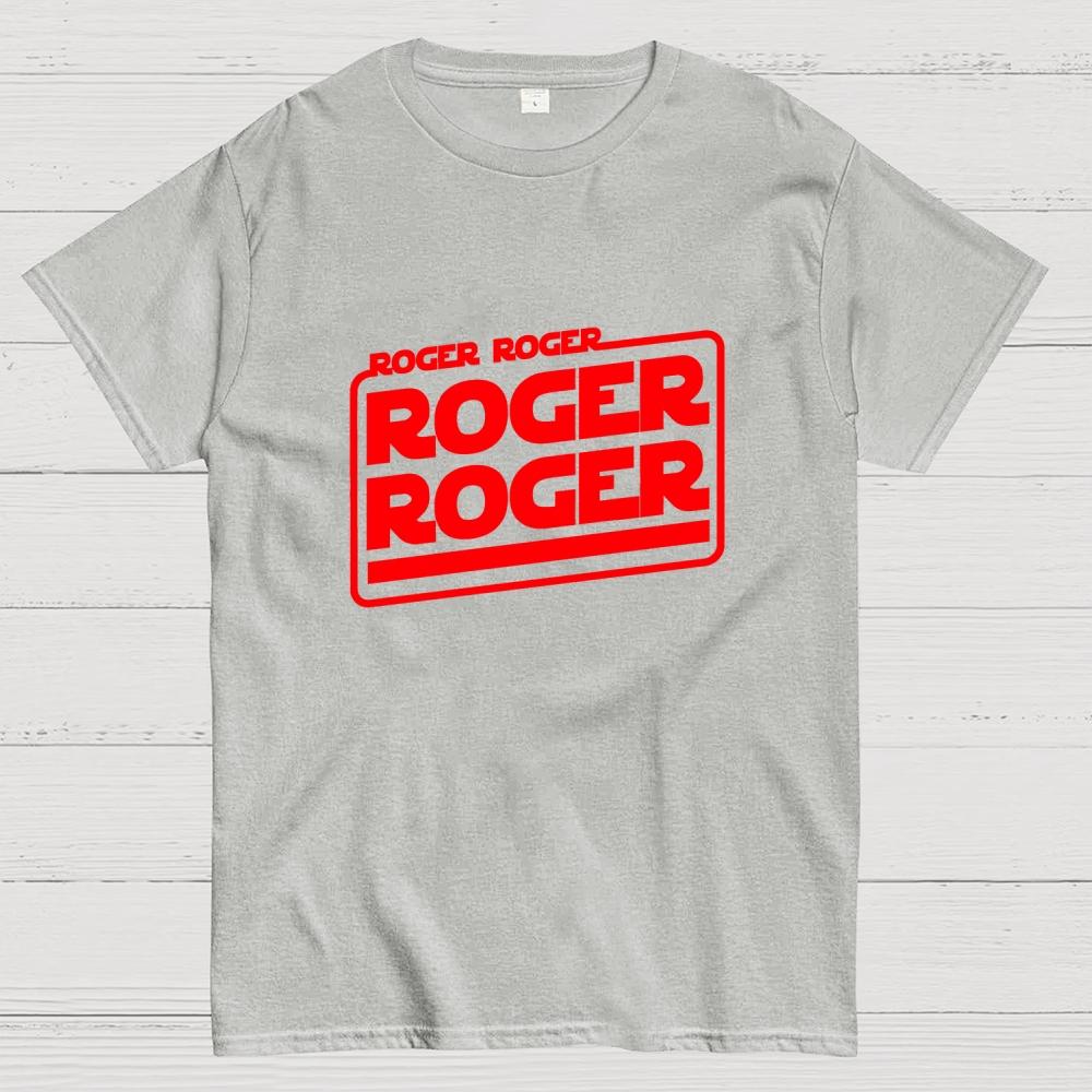 Roger Roger Cotton Casual Cool Loose T-Shirt