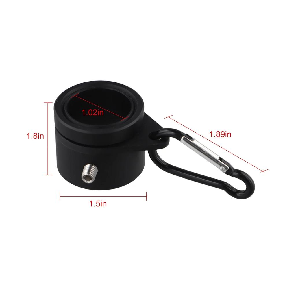 1 Set Fahnenstangen-Clip-Befestigungsringe Mit Clip Fahnenstangen-Beschläge Drehbare Fahnenstangen-Ringe Fahnenstangen-Drehverschluss Zubehör