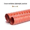 Jingjulong Silikon Glasfiber Högtemperatur Ventilationsslang