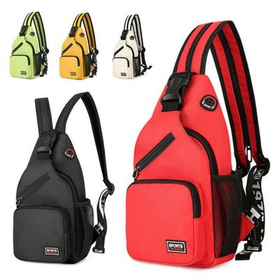 Leichte Unisex Freizeit-Reise-Tagesrucksäcke Multifunktionale Schulter-Umhängetasche Mode Einfache Sling-Brusttasche