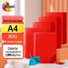Huiwei A4 80gsm Dark Red Color Paper