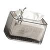 Tissue Box Holder Large Opening Auto Lifting Spring Home Tissue Dispenser for Bathroom Vanity