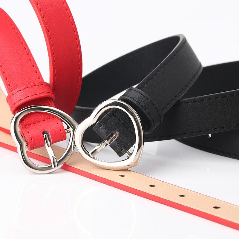 Damen Herzförmiger Legierungsschnallen Gürtel - Vielseitiger Dekorativer Gürtel für Jeans und Mädchenbekleidung