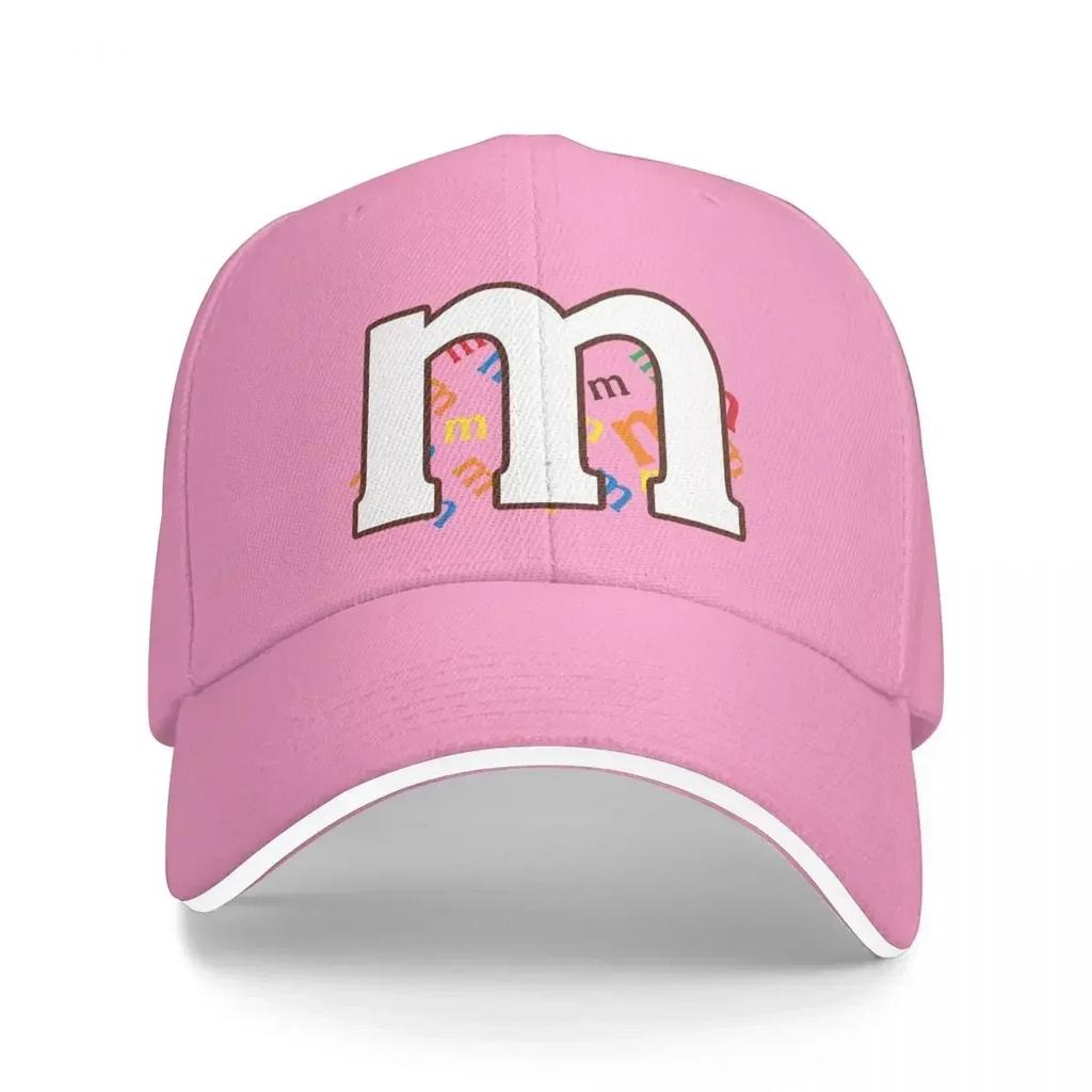 M Candy Chocolate Color M Dad Hats Pure Color Womens Hat Cycling Baseball Caps Peaked Cap