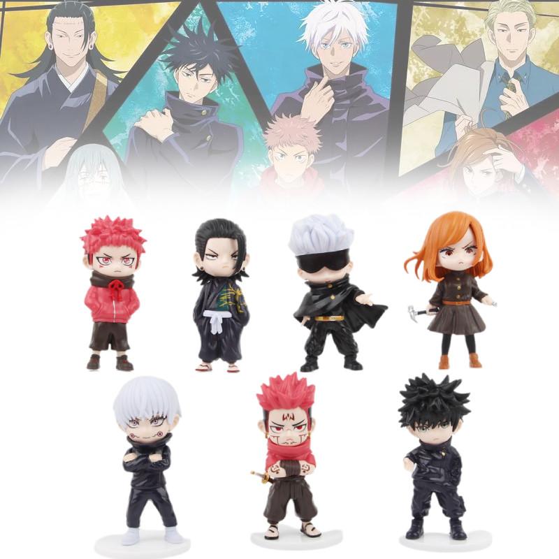 High Quality 10.5cm Jujutsu Kaisen Itadori Yuji Sukuna Chibi Pvc Figure For Collectors