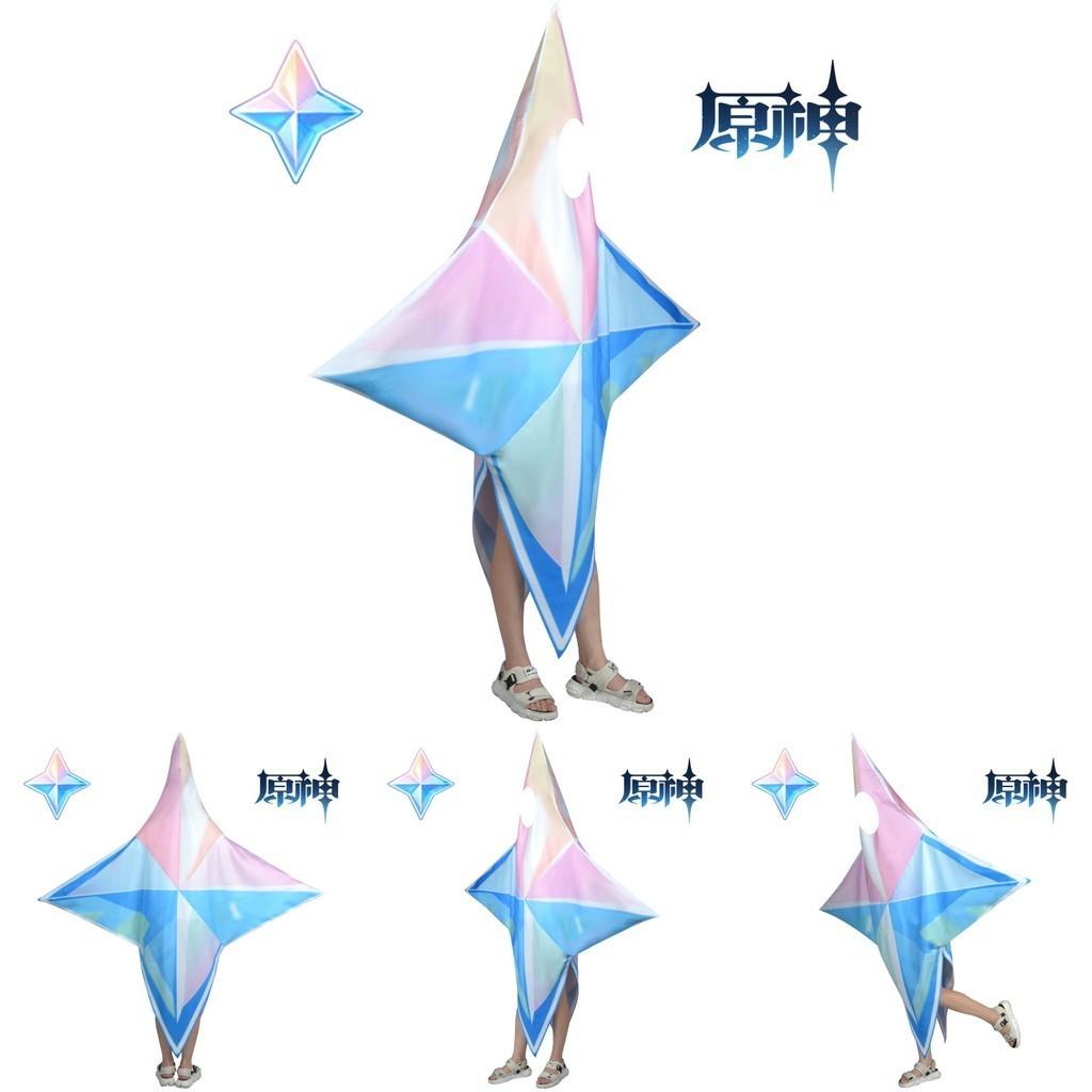 Genshin Impact Primogems Crystal Halloween Costume For Cosplay And Parties