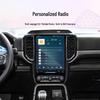 12.1-inch Android Vertical Screen CarPlay Navigation with 360° Panoramic View for 2019-2023 Ford Ranger.