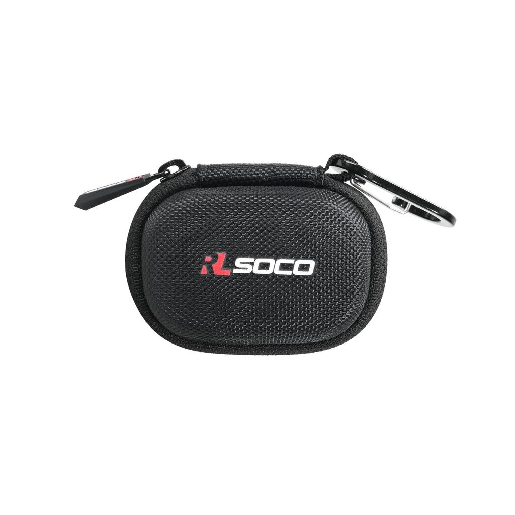 RLSOCO Schutzhülle kompatibel mit Sony Sony Wireless Noise Cancelling-Kopfhörern WF-1000XM4 (Schwarz)