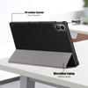 Case For Xiaomi Redmi Pad 2 Pro 12.1 Inch 2025 Leather Triple Fold Magnetic Cover Funda For POCO Pad M1 12.1" With Auto Sleep