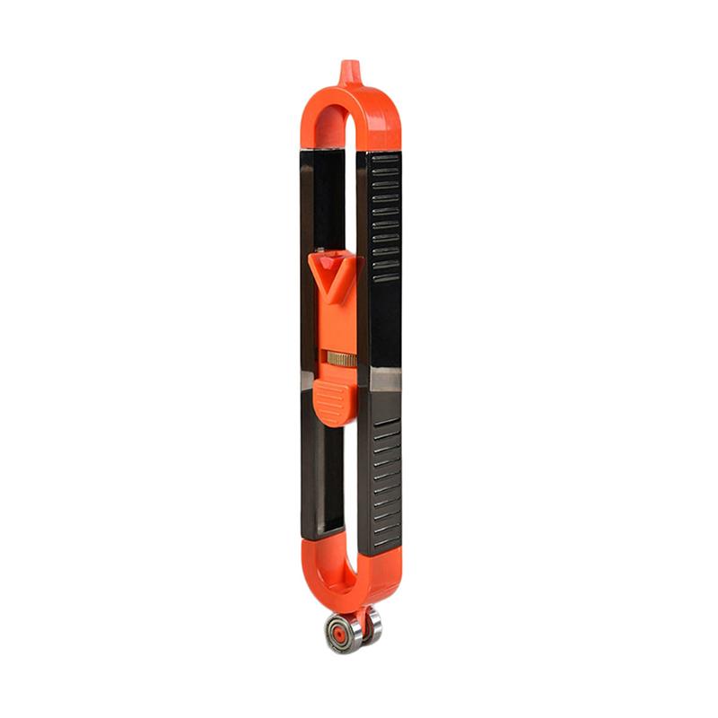 

Нестандартная радианная линейка ABS с фиксатором для измерения в деревообработке и проверки формы