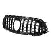 For Panamericana GT   Grille With Camera Holes Replacement for   EClass W213 C238  13 Facelift 2021+(Gloss Black )