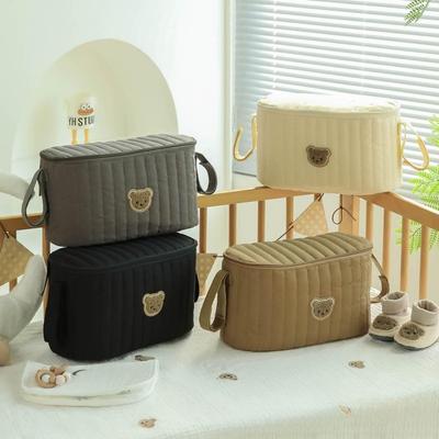 Portable Mommy Bag Multifunctional Baby Stroller Hanging Bag Diaper Nappy Storage Bag for Cart Bottle Baby Items Organizer