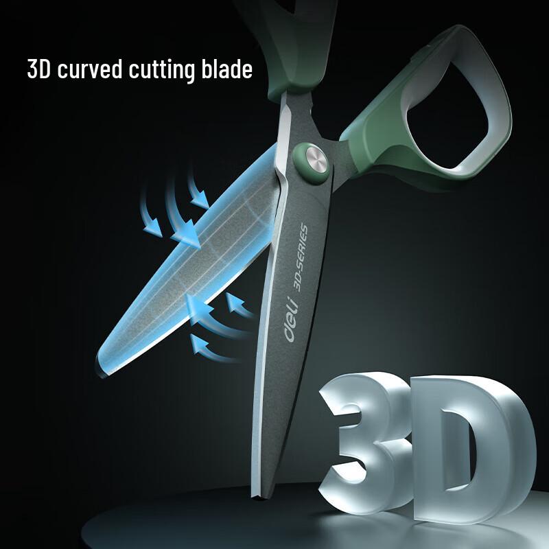 Deli TJ109 Non-Stick Teflon Scissors