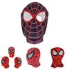Spiderman Miles Morales Elastic Mask Headcover Costume For Adult Cosplay Enthusiasts