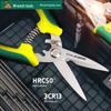 Stainless Steel Electric Shears, Industrial Grade for Sheet Metal, Aluminum Panels, and Wire Ducts - Available in 7" and 8" Sizes.