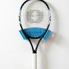 Wall Mounted Tennis And Pickleball Rack Holder With Secure Clip For Space Saving Storage 4 Color Available