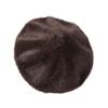 Women Painter Hat Solid Color Octagonal Dome Top Beret Hat Autumn Winter Warm Plush Hat Fashion Accessories