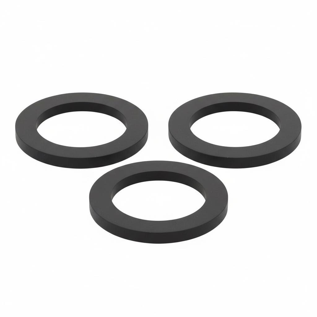 1/2/3pcs Tire Changer Wheel Balancer Pressure Cup Rubber Ring Quick Release Nut Mat Black High Quality Durable Accessory