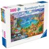 Ravensburger - Puzzle Adulte - Puzzle 1000 pièces - Saint-Tropez - dès 14 ans - Puzzle de qualité supérieure -12001824