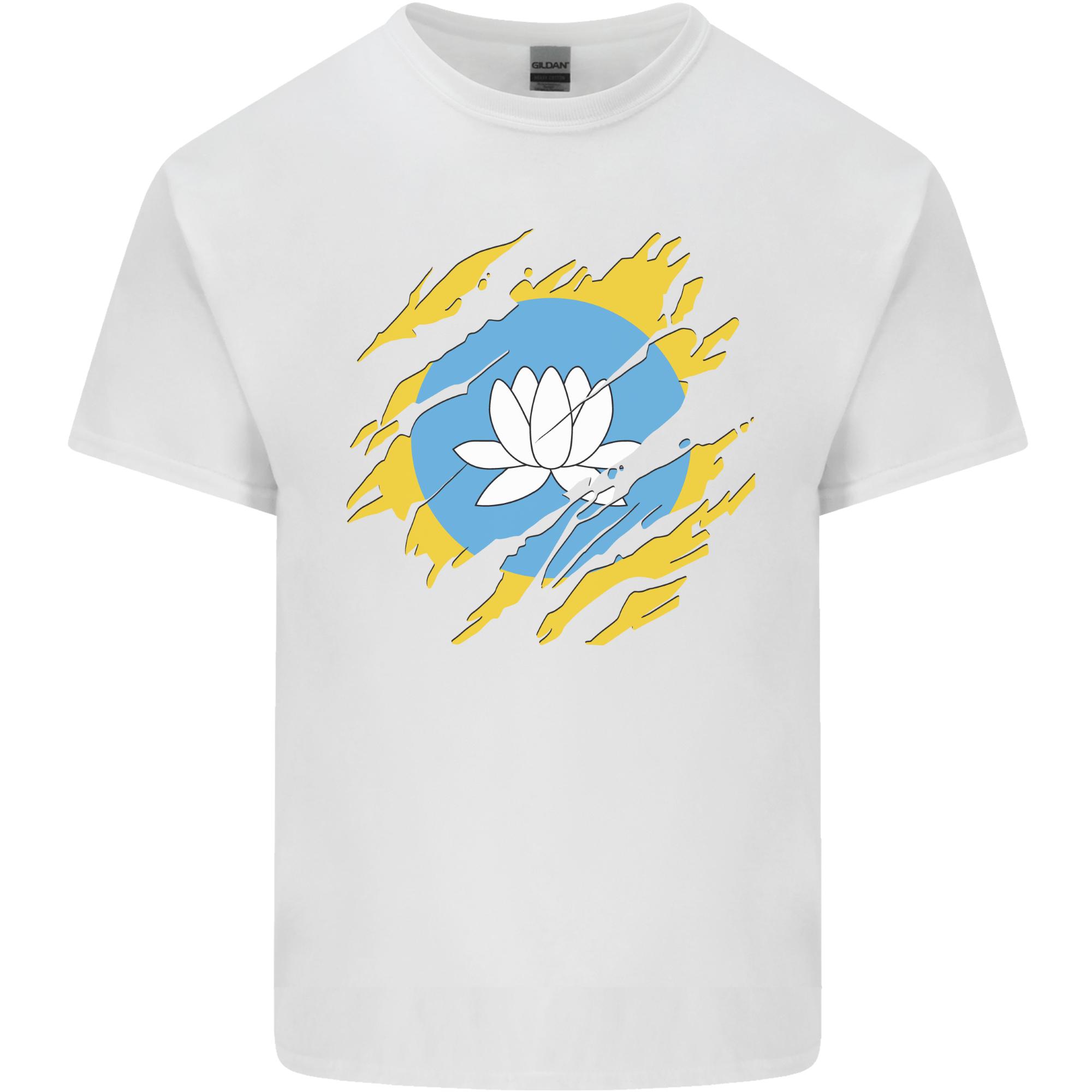 Torn Flag Kalmykia Unisexs Light Cotton TShirt S