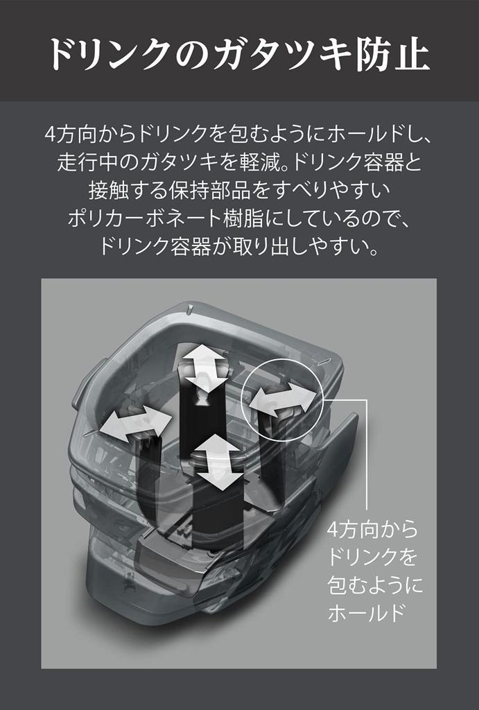 Carmate Quattro Car Drink Air Conditioner Fits All Drink DZ559 CF-8 Holder, Mount, Containers,