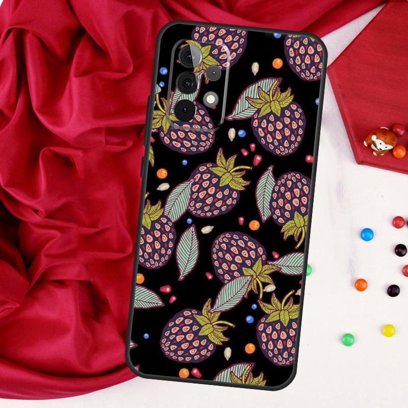 Avocado Birne Papaya Frucht Für Samsung Galaxy A56 A36 A26 A16 A05 A06 A22 A32 A52 A54 A34 A14 A55 A15 A53 A33 A35 Hülle