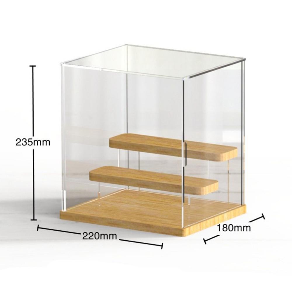 

Acrylic Display Rack Figure Model Doll Dust Cover Transparent Showcase Toy Building Blocks Three Layer Display Blind Box Storage