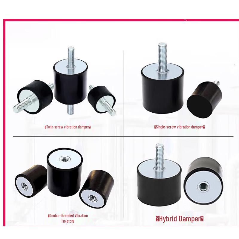 Isolatore di Vibrazioni in Gomma Double Stud GRAREY
