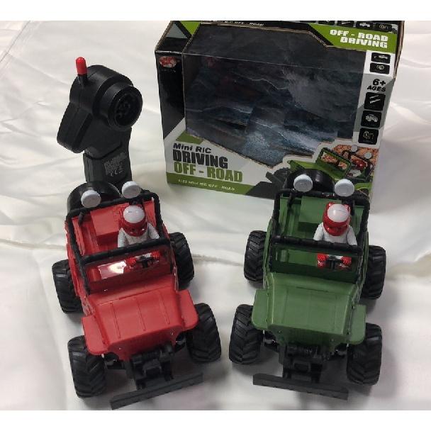 2.4G 1:36 4-Channel RC Cars Rechargeable Mini Children's Toy Remote Control Car Crashworthy Off-road Vehicle Model for Kids