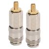 2 Pack Portable Air Compressor Adapters Heavy Duty Steel Male Thread To US Valve 3 In 1 Quick