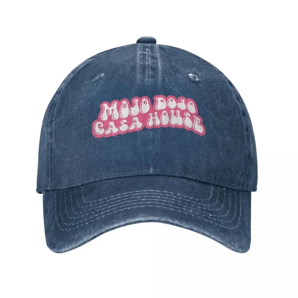 Ryan Gosling Mojo Dojo Casa House Men Women Baseball Cap Distressed Denim Hats Vintage Outdoor Running Golf Snapback Hat