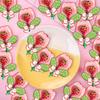30pcs Cute Cartoon Flower Lollipop Decoration Cards Paper Inserts For Party Favors And Sweet Treats Presentation