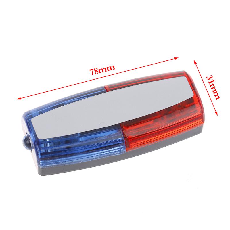 Luce LED Da Spalla Ricaricabile USB - Rosso E Blu - Impermeabile IP65 - Per Sicurezza Outdoor - Foto 8