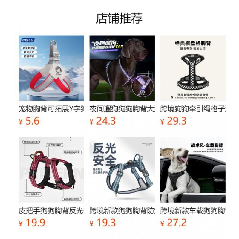 Adjustable Reflective Dog Harness With Chest Strap Night Walks Breathable Comfort Fit S M L XL
